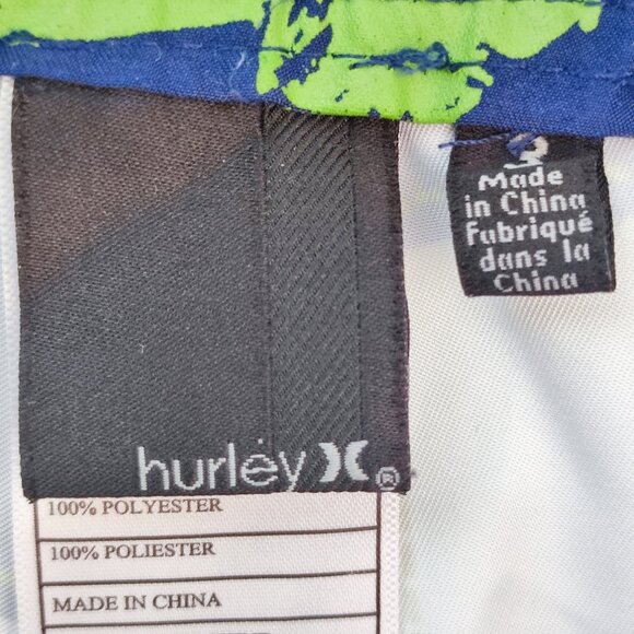 Hurley board short men's size 30 multi-colour check - Picture 5 of 13